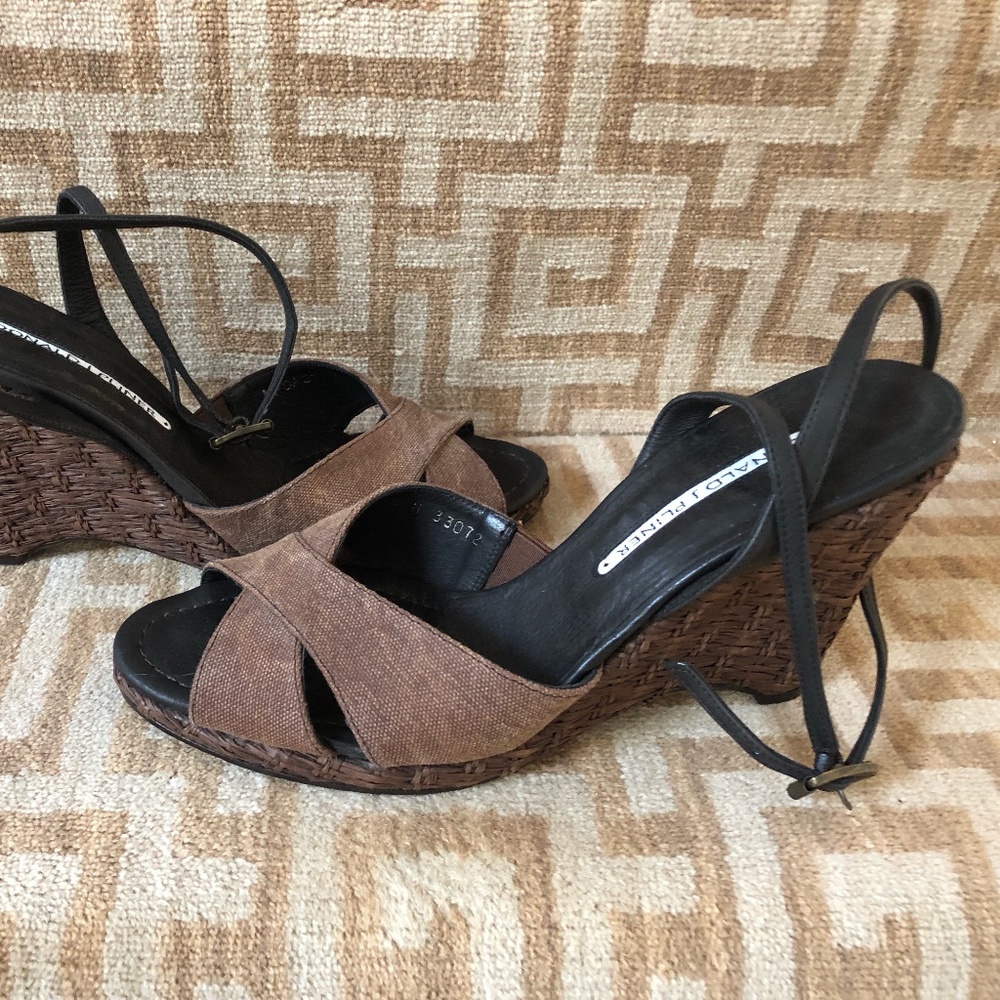 Donald Pliner wedge sandals